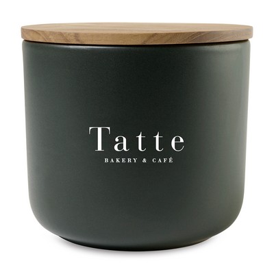 Be Home® Brampton Stoneware Container - Large - Black